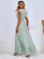 Sandra - Flatterende Maxi Jurk