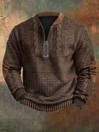 Phillip - Heren Sweater Gebreid Vintage