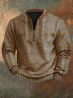 Phillip - Heren Sweater Gebreid Vintage