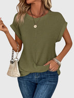 Isa™ | Elegante Blouse met Ronde Hals