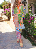 Josephine | Tropische Look Kleurrijk Uniek Shirt