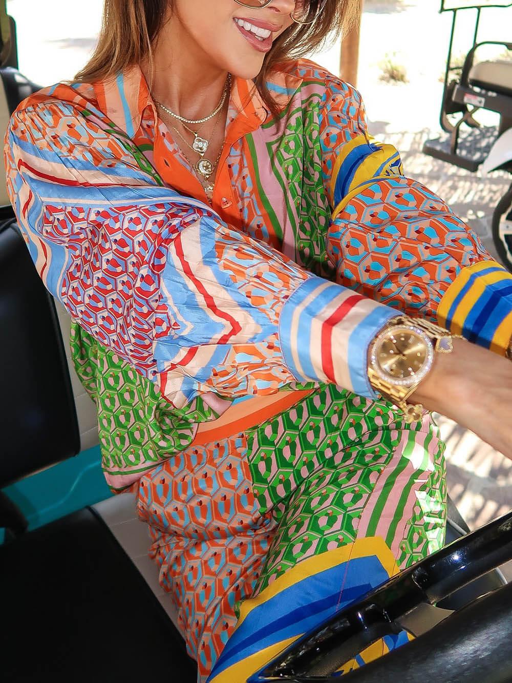 Josephine | Tropische Look Kleurrijk Uniek Shirt