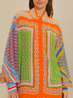 Josephine | Tropische Look Kleurrijk Uniek Shirt
