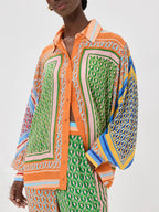 Josephine | Tropische Look Kleurrijk Uniek Shirt