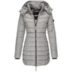 Zanda - Donsjas lang capuchon dames
