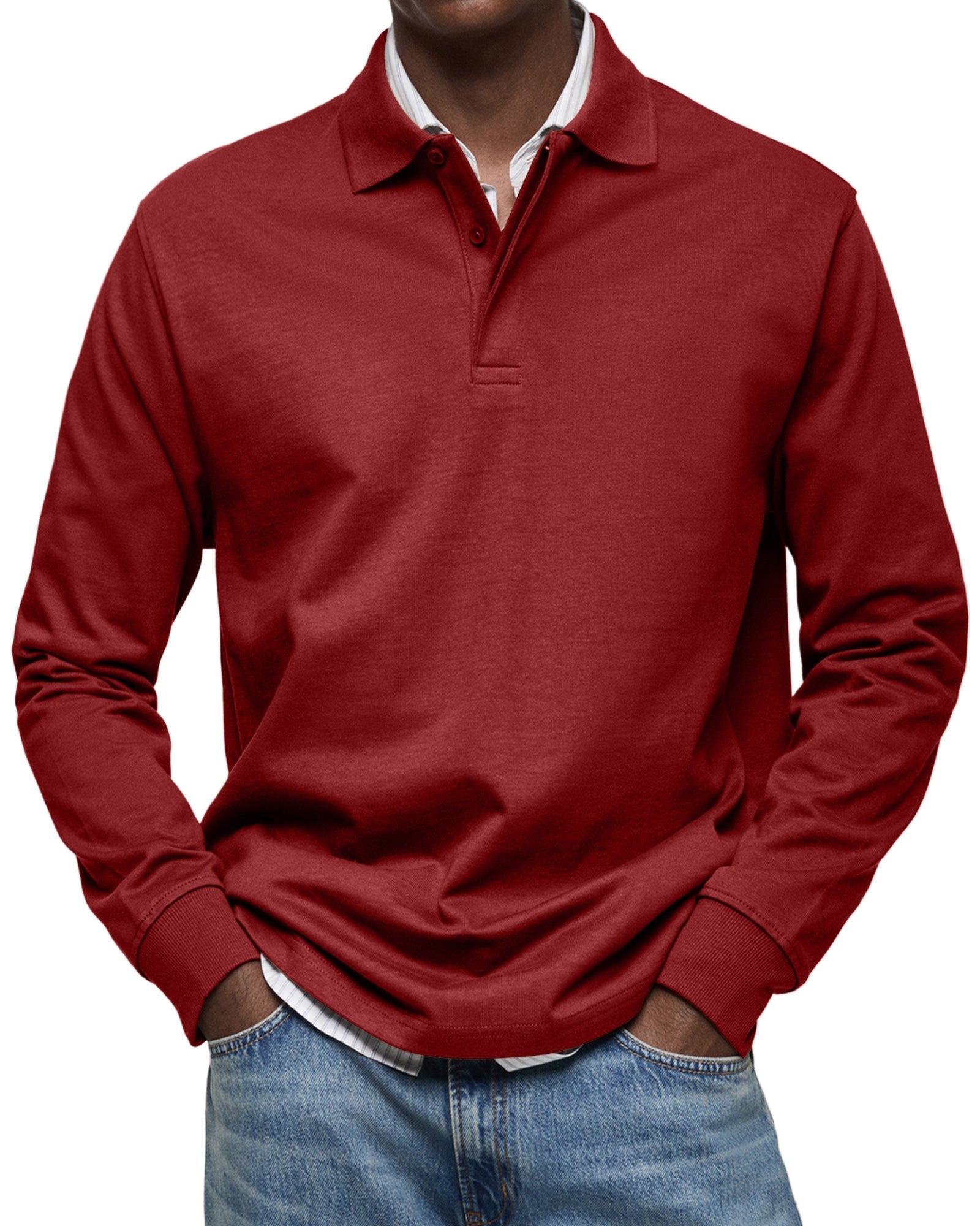 Max - Polo Lange Mouwen Heren