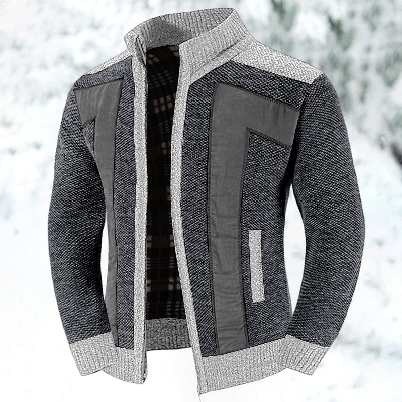 Thom - Heren Wollen Vest Met Rits