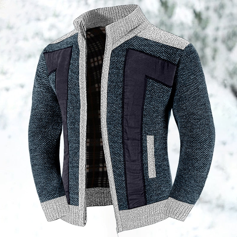 Thom - Heren Wollen Vest Met Rits