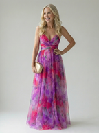 Isel | Zachte Wrap Maxi Jurk