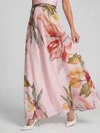 Hester | Zachte Halter Vloeiende Maxi Jurk