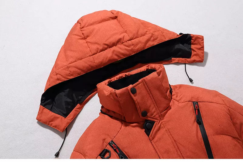 Louis - Winterjas heren capuchon