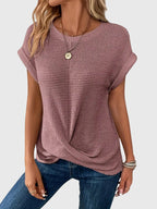 Isa™ | Elegante Blouse met Ronde Hals
