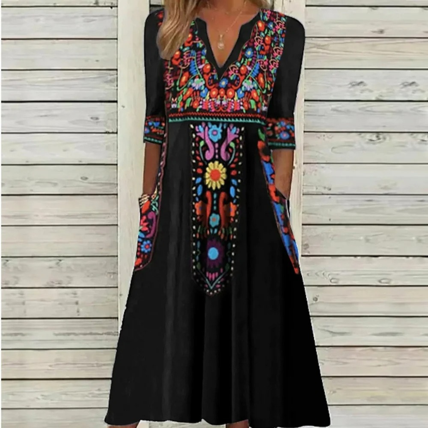 Bianca - Bohemian Maxi Zomerjurk