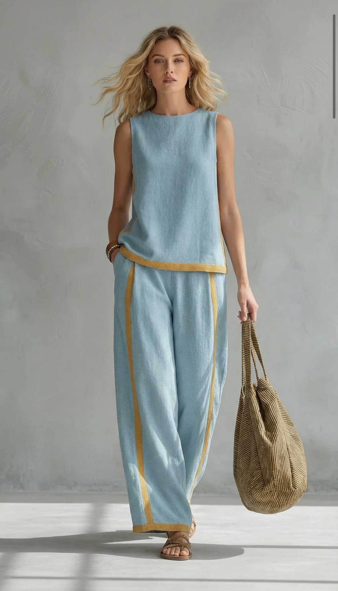 Shania™ Casual-Chic Twee-delige Set
