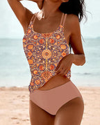 Emma | Zomerse Tankini met Print