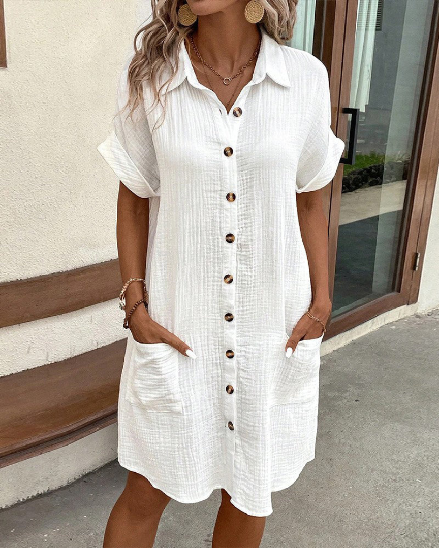 Linda - Luchtige Zomer Blousejurk