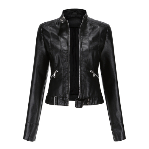 Roza - Leren Jas dames elegant