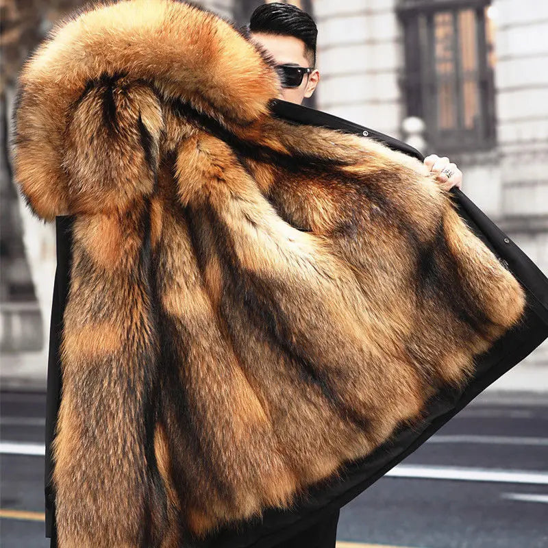 Louis - Parka heren bont