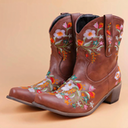 Chloé – Weerbestendige Cowgirl Laarzen In Vintage Stijl