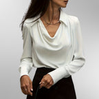 Violet™ | Elegante chemisier en satijn