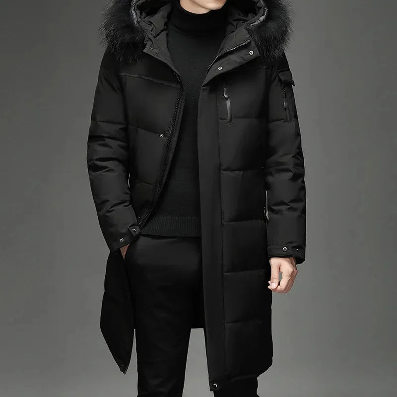 Louis - Heren Parka chic elegant