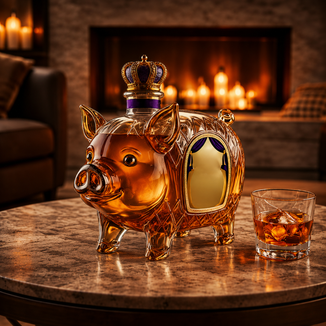 Whisky Decanter | Varkens Editie