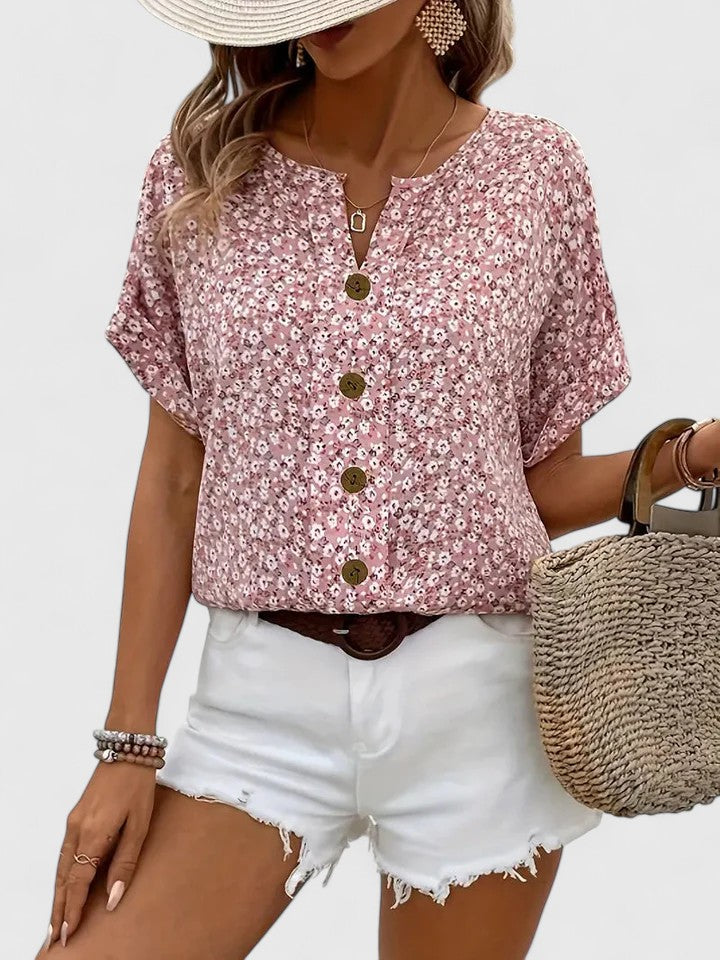 Sabine - Elegante Bloemenhuid voor de Zomer