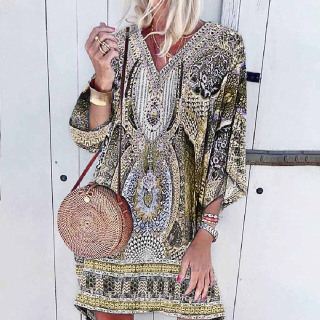 Simone - Luchtige Boho Tuniek