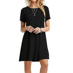 Sandra - Comfortabele Basic Jurk