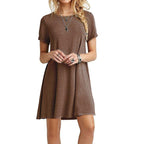 Sandra - Comfortabele Basic Jurk