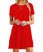 Sandra - Comfortabele Basic Jurk