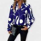 Lara™ Elegante Blouse Met Design