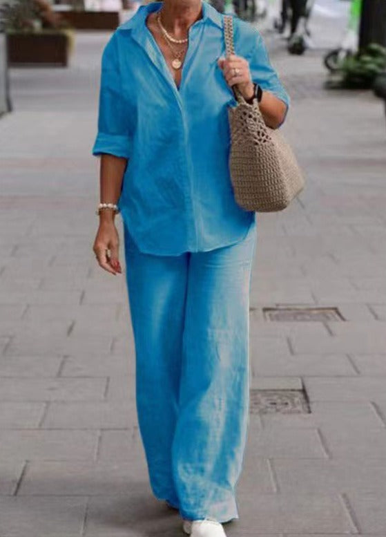Denice™ Elegante Casual Twee-delige Set