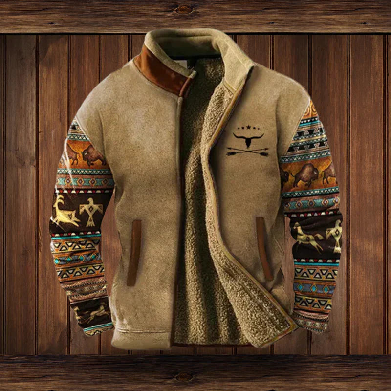 Noah - Jas  Western Stijl Warm Heren