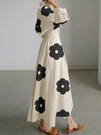 Bianca - Elegante Bloemen Jurk