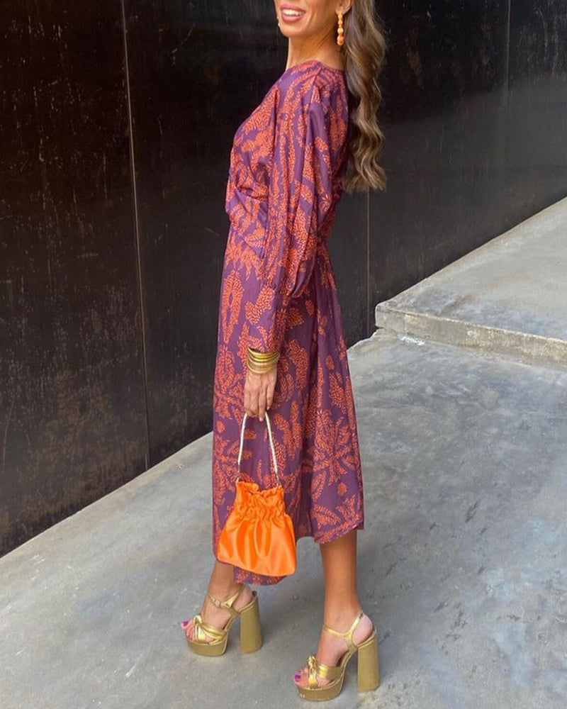 Eleanor™ | Vintage Midi Jurk