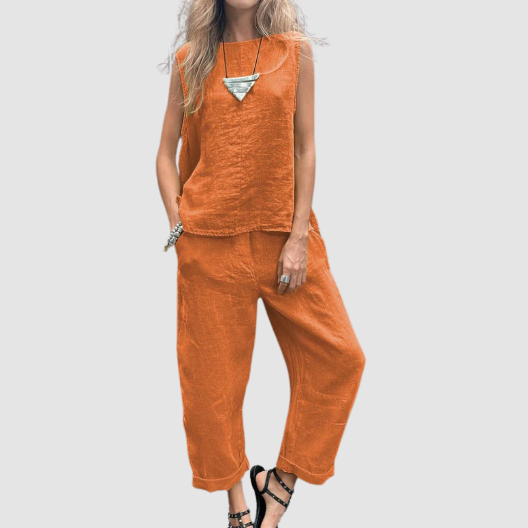 Suzette™ Lichtgewicht Twee-Delige Zomer Set