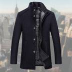 Matteo - Mantel heren met gilet