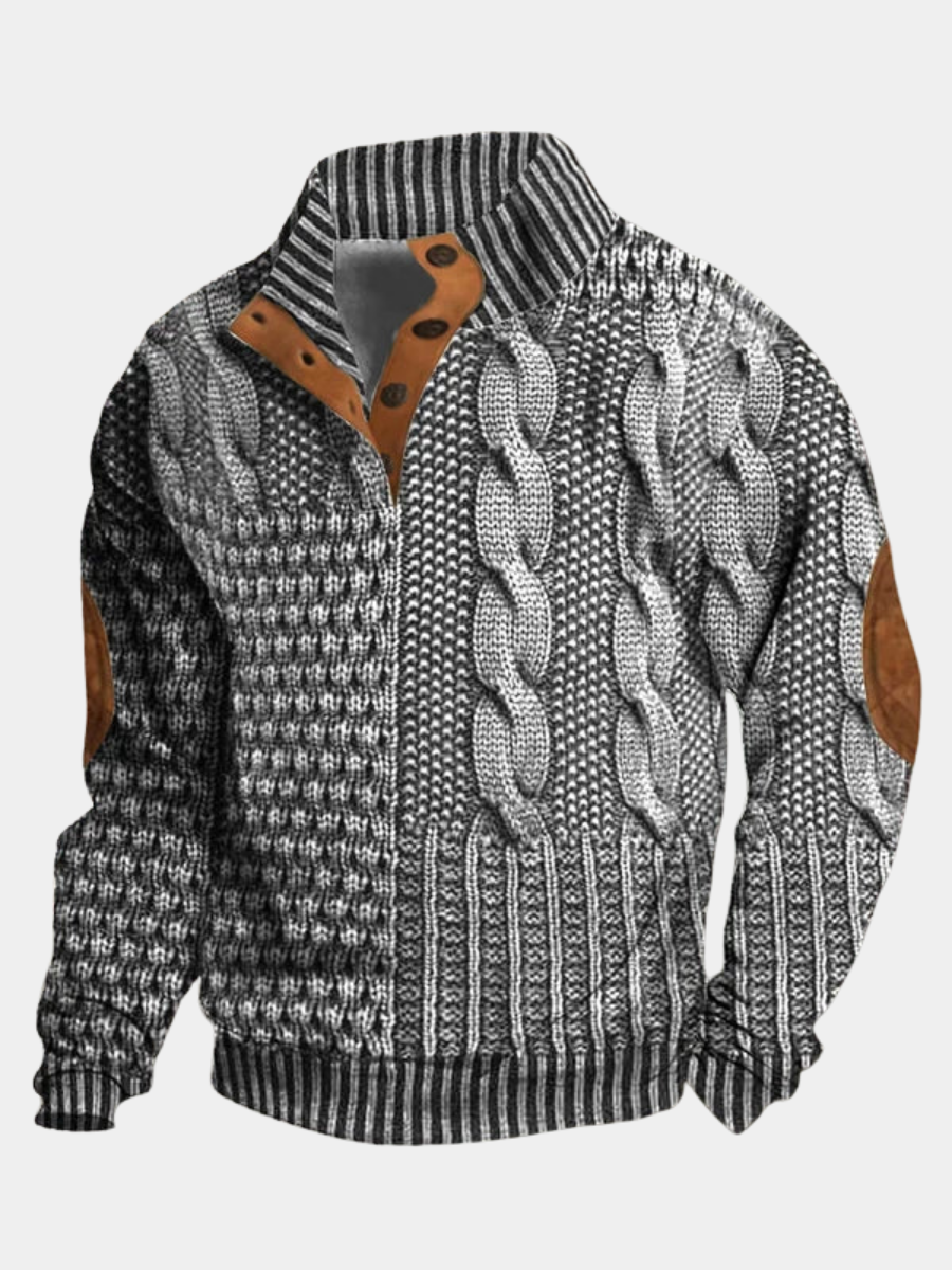 Jack - Trui Warm Patroon Heren