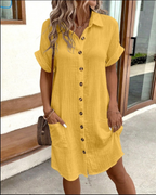 Linda - Luchtige Zomer Blousejurk