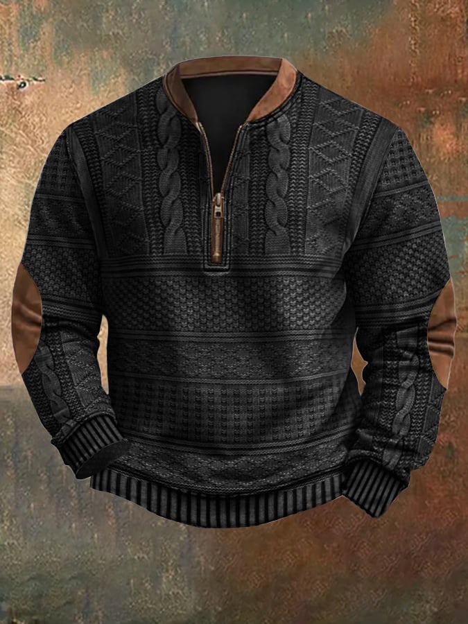 Phillip - Heren Sweater Gebreid Vintage
