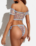 Gigi™ | Sexy Transparante Mesh Pyjama Set
