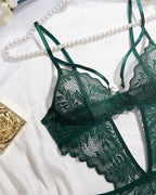 Jade™ | Elegante Lingerie Teddy met Hartvormig Kant
