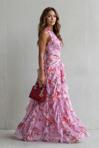 Belladina | Halter Maxi Jurk