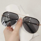 Amber | Metalen Trendy zonnebril