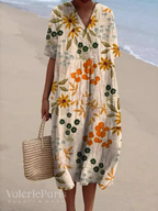 Luchtige damesjurk met bloemenprint | Comfortabel en Flatterend