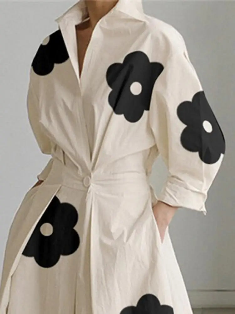 Bianca - Elegante Bloemen Jurk