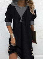 Silvana - Jurk Met Capuchon Voor Een Sportieve En Trendy Look