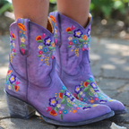 Chloé – Weerbestendige Cowgirl Laarzen In Vintage Stijl
