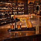 Whisky Decanter | Pistool Set Editie Met Glazen